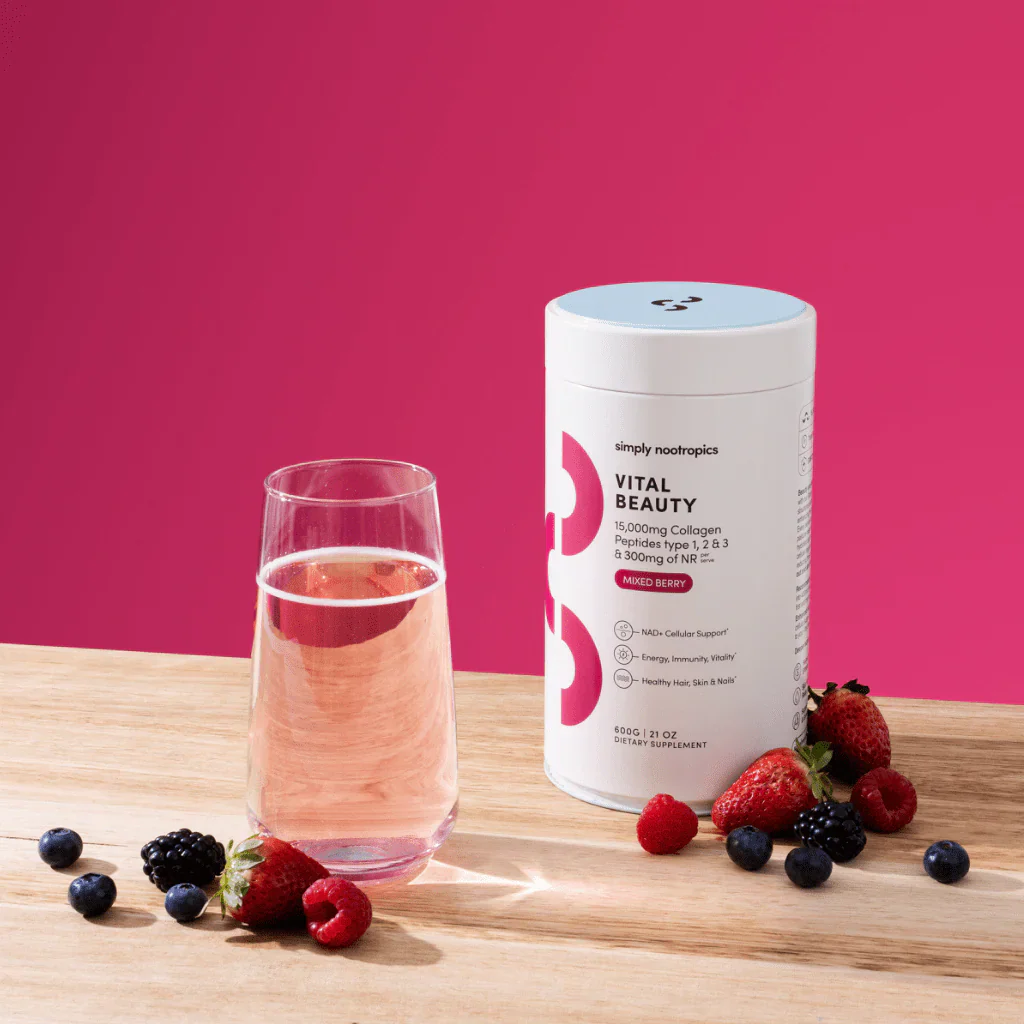 Vital Beauty Collagen Powder Mixed Berry - 600g - Image 9
